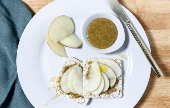 Apple & Tiger Nut Butter Crunch Bites [Low Histamine, Gluten Free]