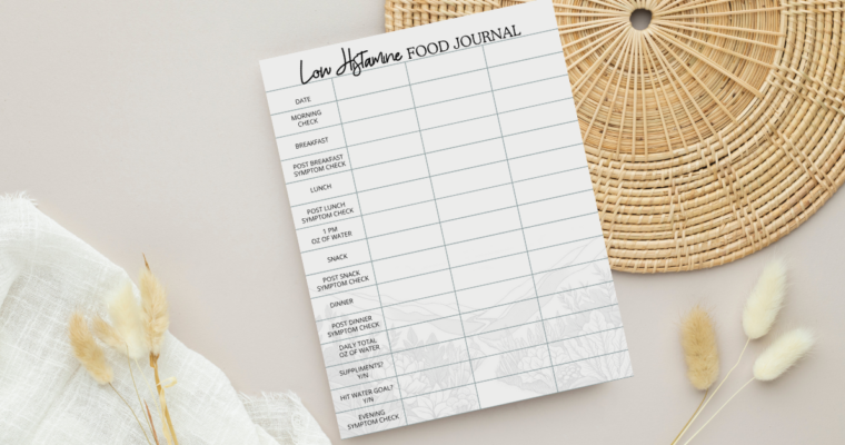 Food Journal Layout