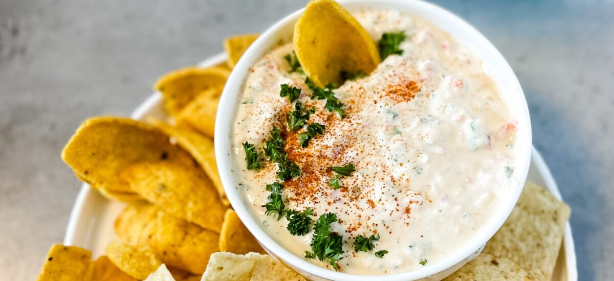 Zesty Garden Veggie and Herb Ricotta Dip [Low Histamine]